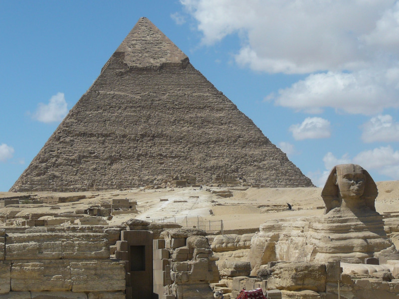 Great Pyramid of Giza - Seven Wonders of the Ancient World